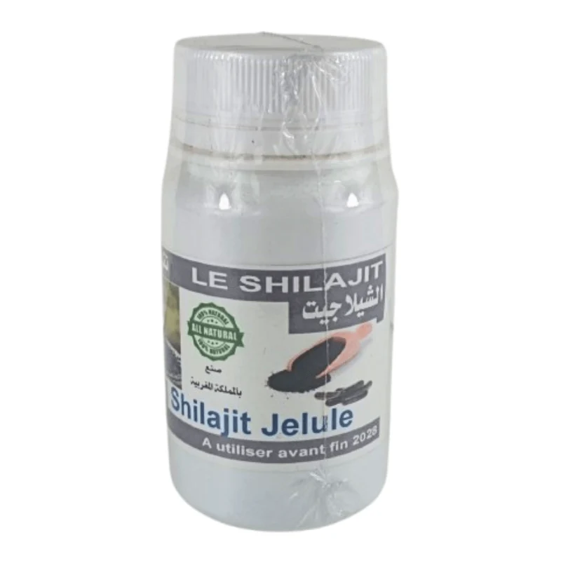 Shilajit Himalayen – 60 Comprimés 500 mg
