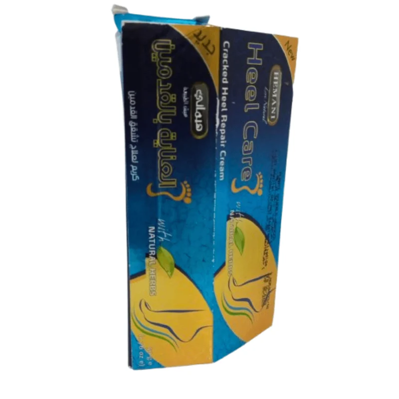 Crème Talons Secs Hemani 50g – Soin des Pieds