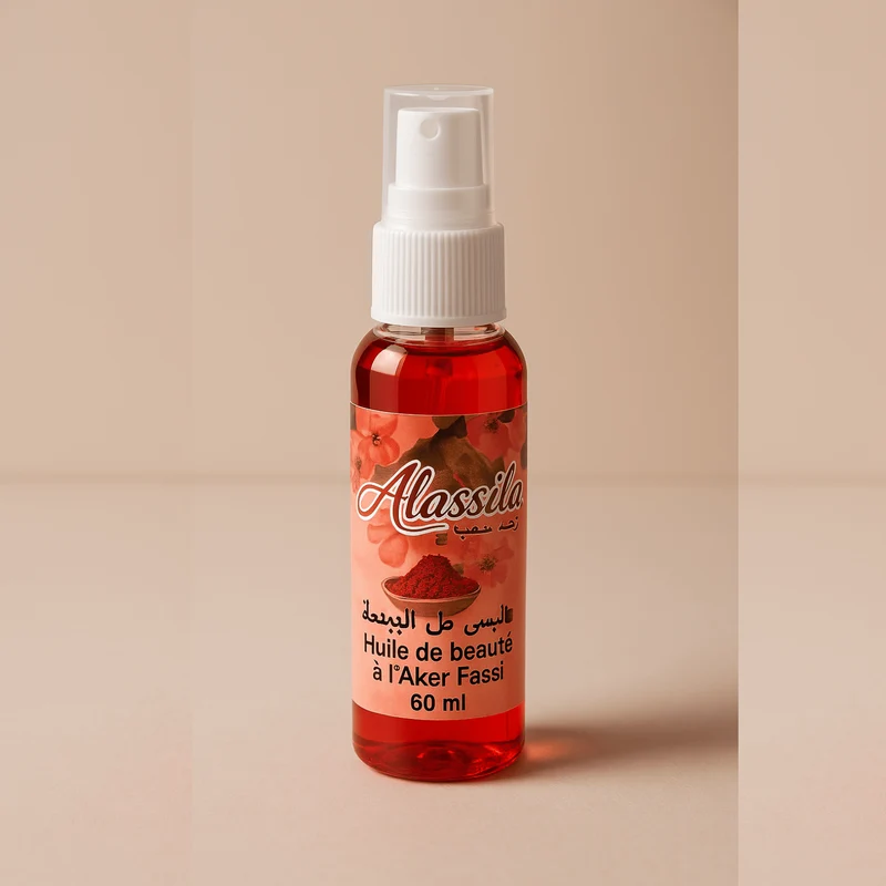 Huile Aker El Fassi 60ml – Soin Naturel Éclat & Beauté