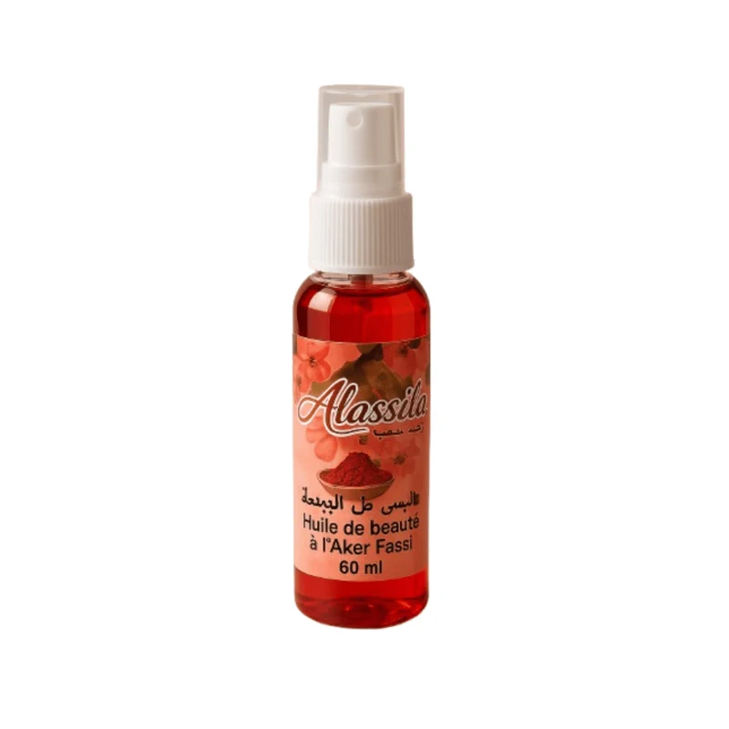 Huile Aker El Fassi 60ml – Soin Naturel Éclat & Beauté