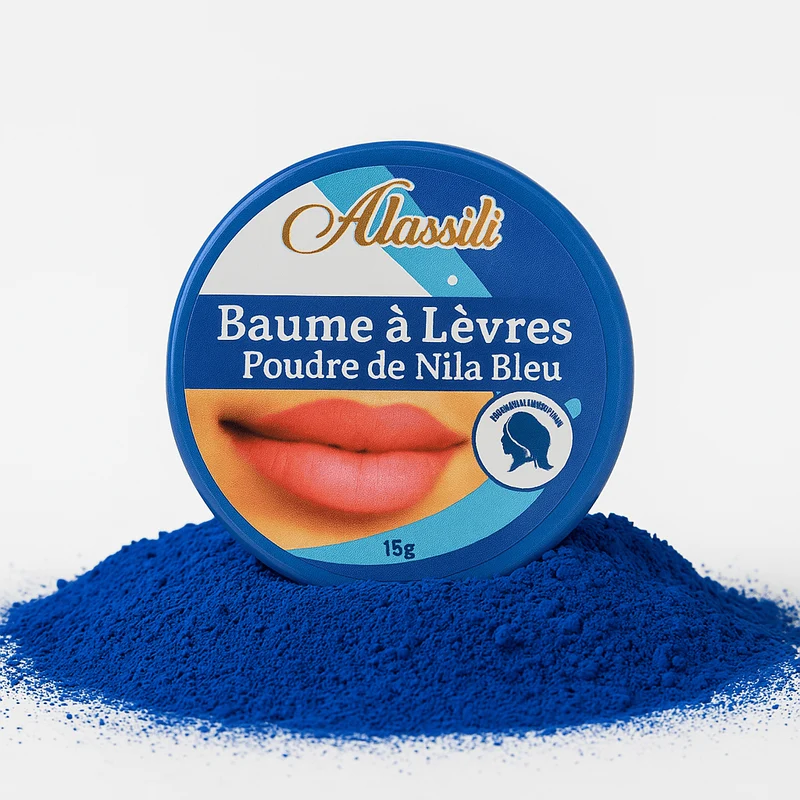 Baume à Lèvres Poudre de Nila Bleu