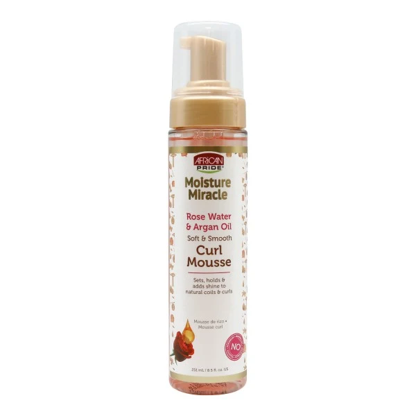 AFRICAN PRIDE MOISTURE MIRACLE ≡ Mousse A L'eau De Rose & l'Huile d'Argan