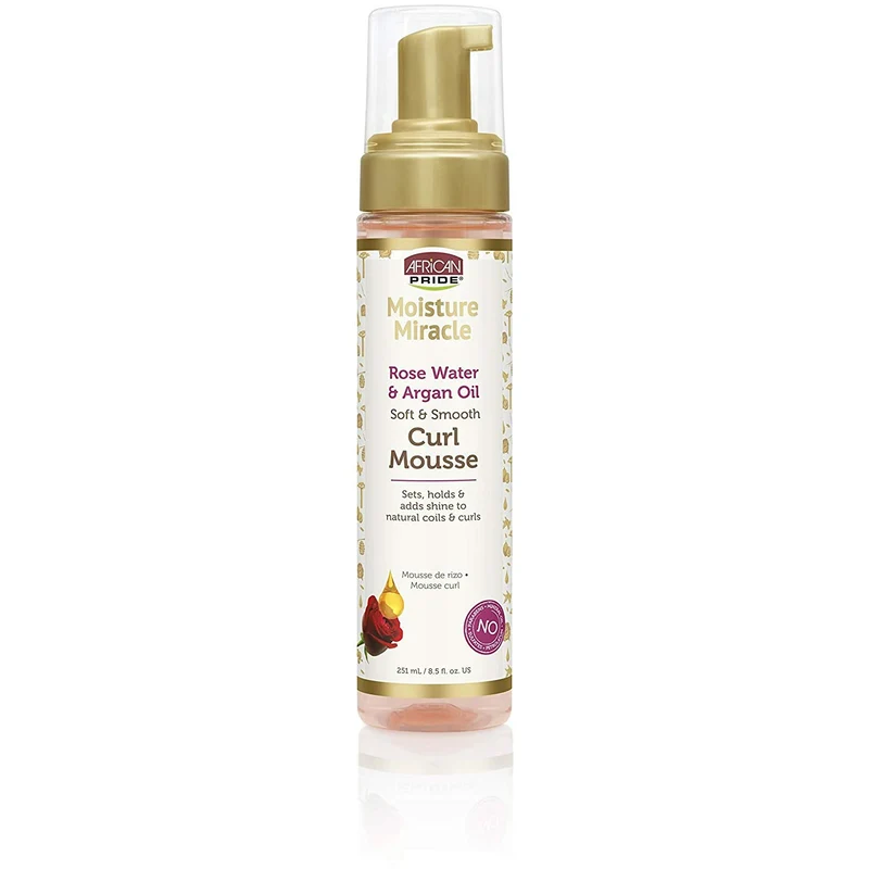 AFRICAN PRIDE MOISTURE MIRACLE ≡ Mousse A L'eau De Rose & l'Huile d'Argan