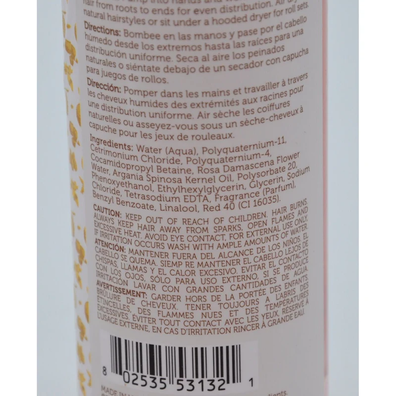 AFRICAN PRIDE MOISTURE MIRACLE ≡ Mousse A L'eau De Rose & l'Huile d'Argan