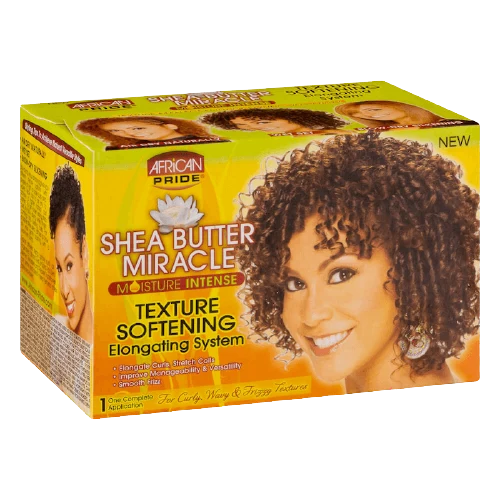 AFRICAN PRIDE SHEA BUTTER MIRACLE ≡ Beurre de Karité Miracle Texture Adoucissant Allongeant