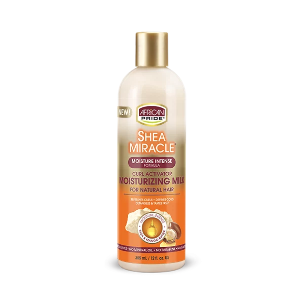 AFRICAN PRIDE SHEA MIRACLE ≡ Soin Hydratant Cheveux Bouclés