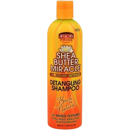 AFRICAN PRIDE SHEA BUTTER MIRACLE ≡ Shampooing Démêlant