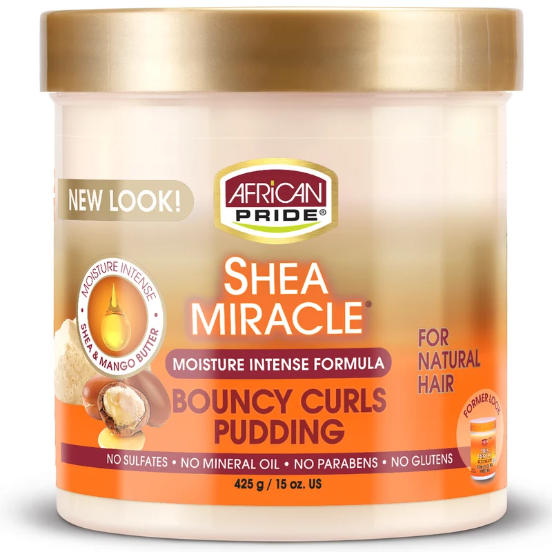 AFRICAN PRIDE SHEA MIRACLE ≡ Crème Activatrice de Boucles "Bouncy Curls"