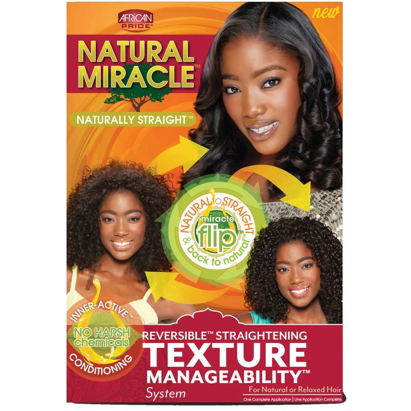 AFRICAN PRIDE NATURAL MIRACLE ≡ Shampooing Anti-humidité