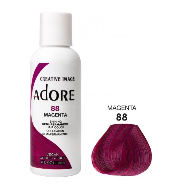 ADORE ≡ Colorations semi-permanentes Magenta 88