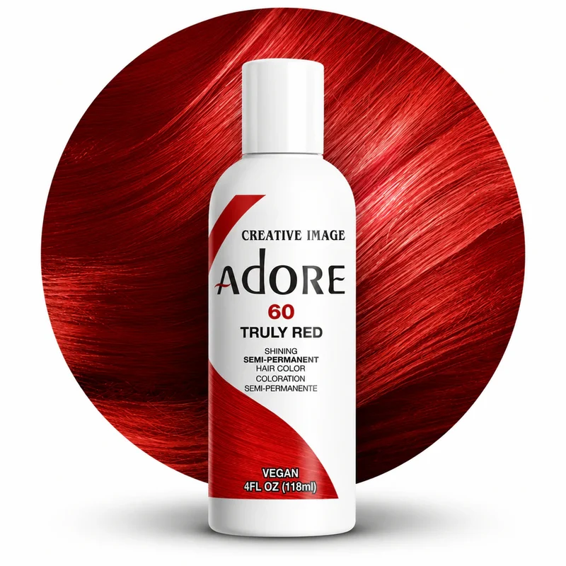 ADORE ≡ Colorations semi-permanentes Truly Red 60