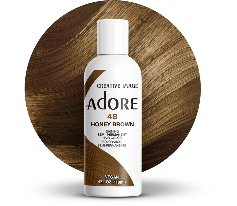 ADORE ≡ Colorations semi-permanentes Honey Brown 48
