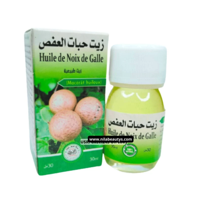 Huile de Noix de Galle 100% Naturelle – Soin Peau 30ml
