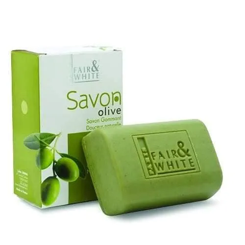 FAIR & WHITE ≡ Savon Gommant Olive
