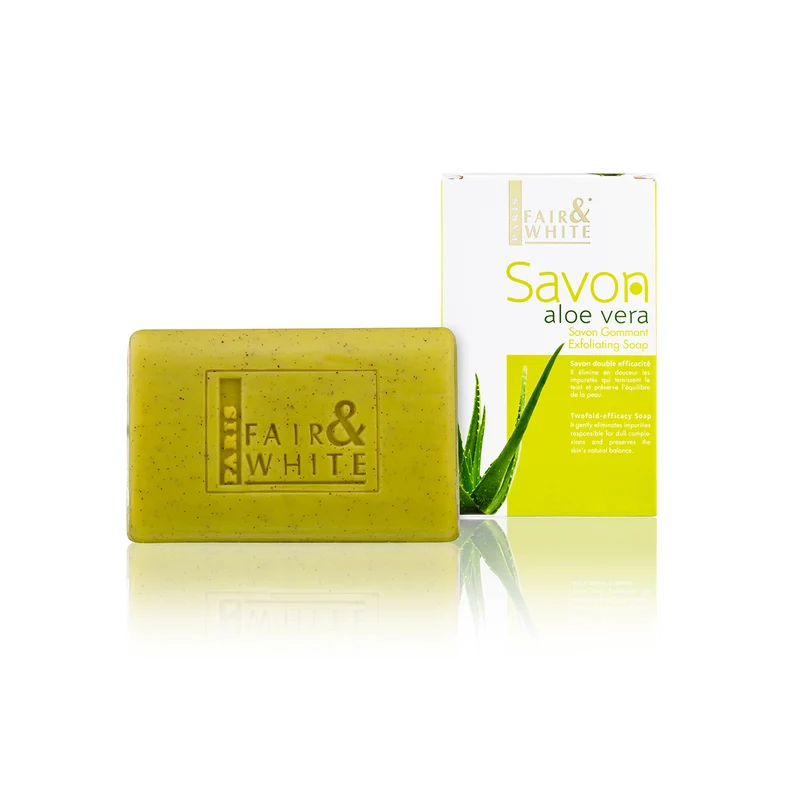 FAIR & WHITE ≡ Savon Gommant Aloe Vera
