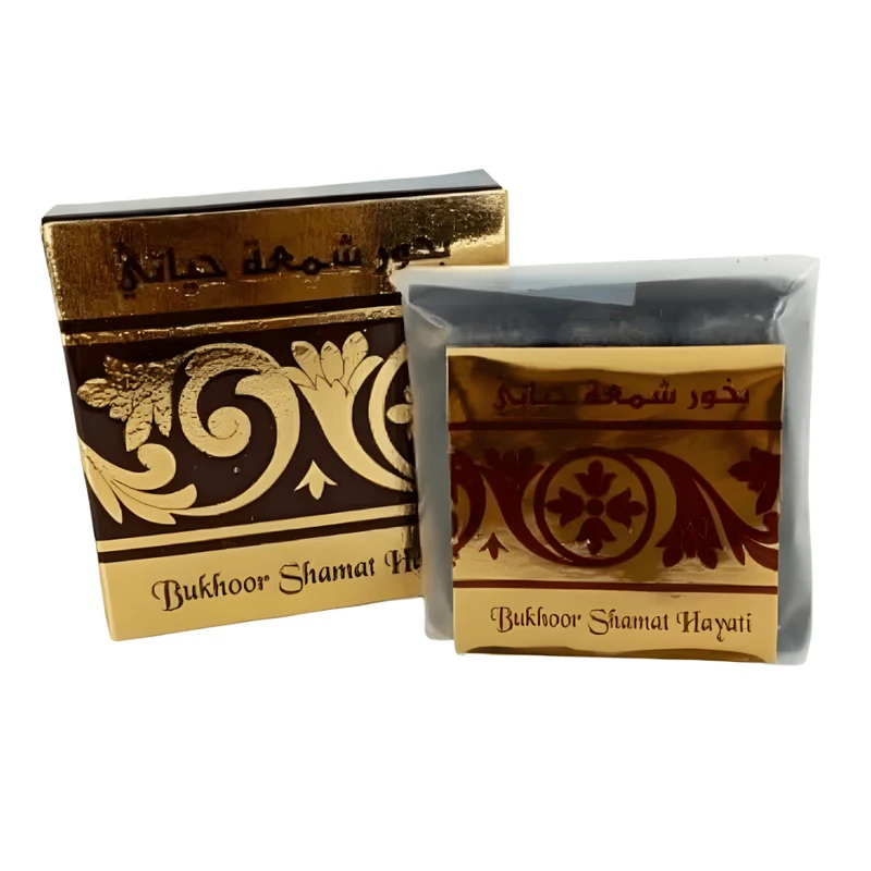 Bukhoor Shamat Hayati 40g – Encens Oriental Sucré & Fruitée de Luxe
