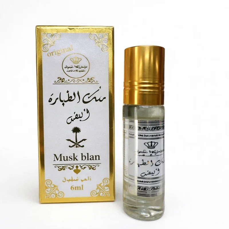 Musk Al Tahara 6ml – Huile de Parfum Arabe Sans Alcool | Musc Blanc مسك الطهارة