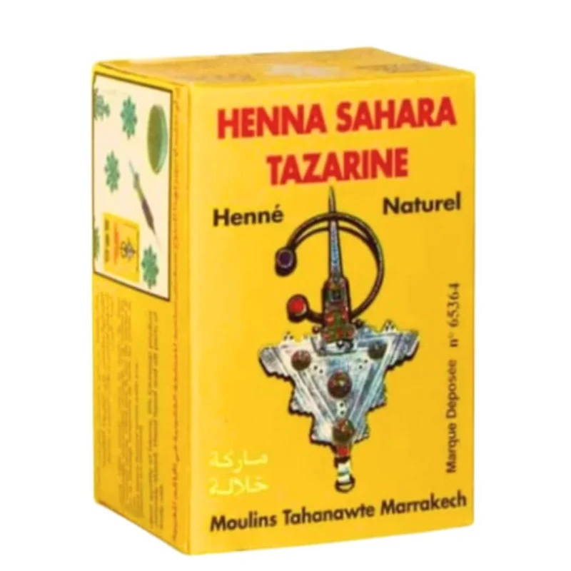 Henné Marocain Sahara Tazarine – 100g