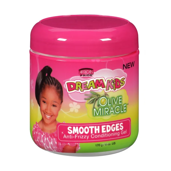 AFRICAN PRIDE OLIVE MIRACLE DREAM KIDS ≡ Gel revitalisant anti-frisottis Smooth Edges