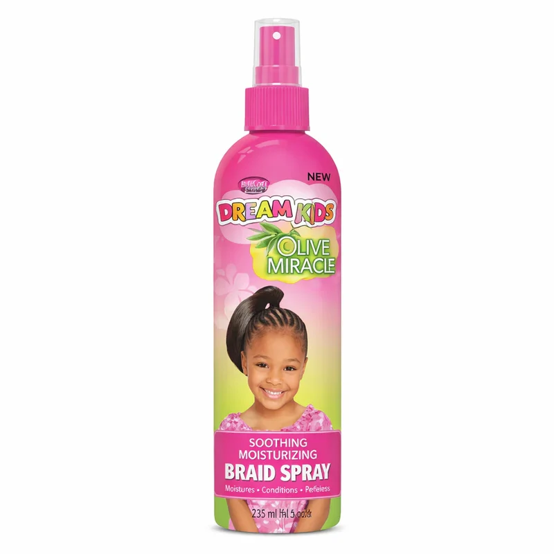 AFRICAN PRIDE OLIVE MIRACLE DREAM KIDS ≡ Spray Pour Les Tresses