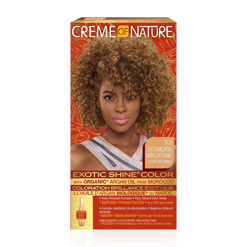 CREME OF NATURE ARGAN ≡ Light Caramel Brown N°9.2
