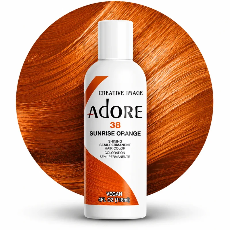 ADORE ≡ Colorations semi-permanentes Sunrise Orange 38