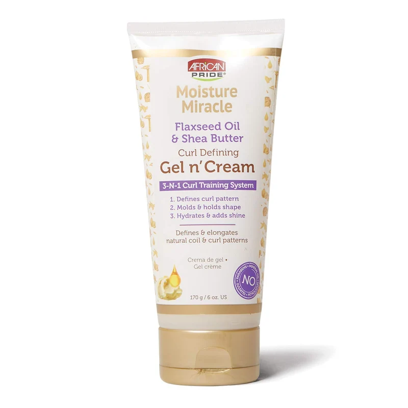 AFRICAN PRIDE MOISTURE MIRACLE ≡ Gel N'Cream