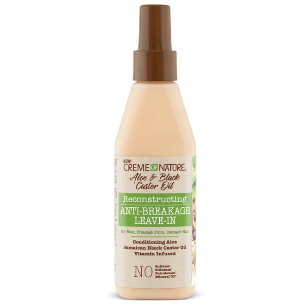 CREME OF NATURE ALOE VERA & BLACK CASTOR ≡ Traitement Anti-Casse