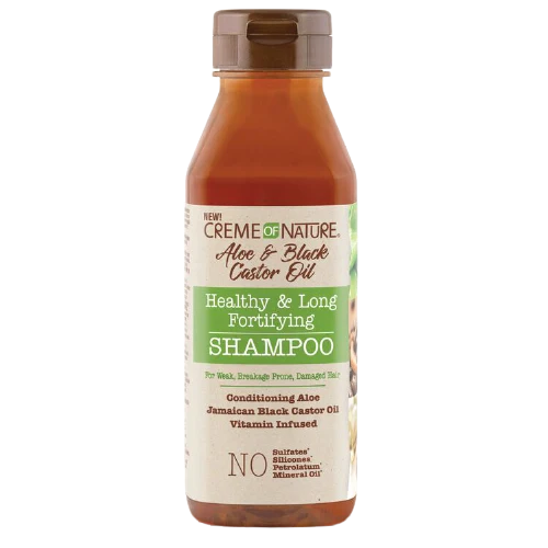 CREME OF NATURE ALOE VERA AND BLACK CASTOR ≡ Shampooing