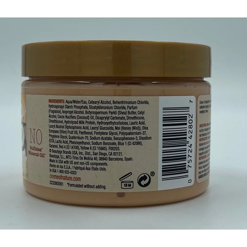 CREME OF NATURE PURE HONEY ≡ Masque Pour Cheveux