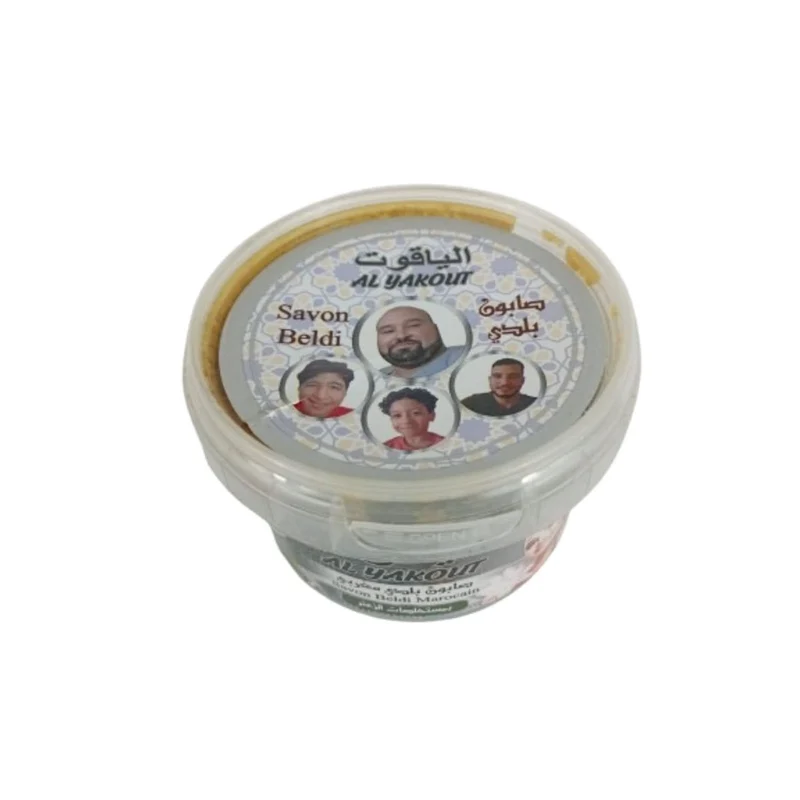 Savon Beldi Marocain aux Huiles de Thym et Herbes Naturelles