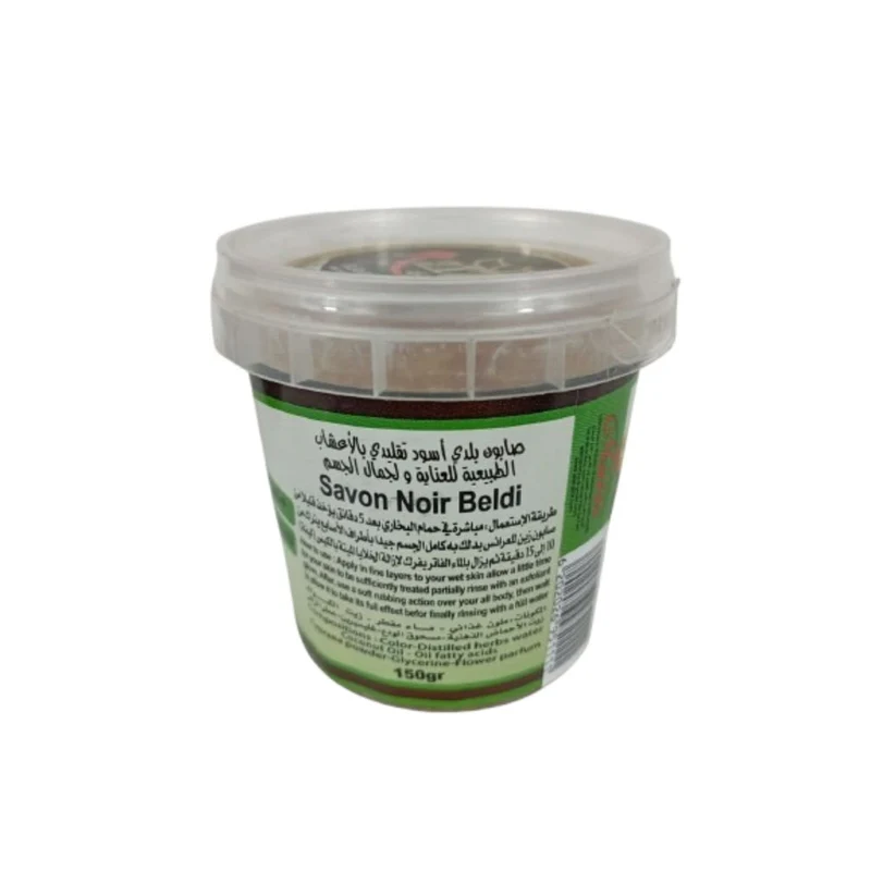 Savon Noir Beldi à la Noix de Coco 150g