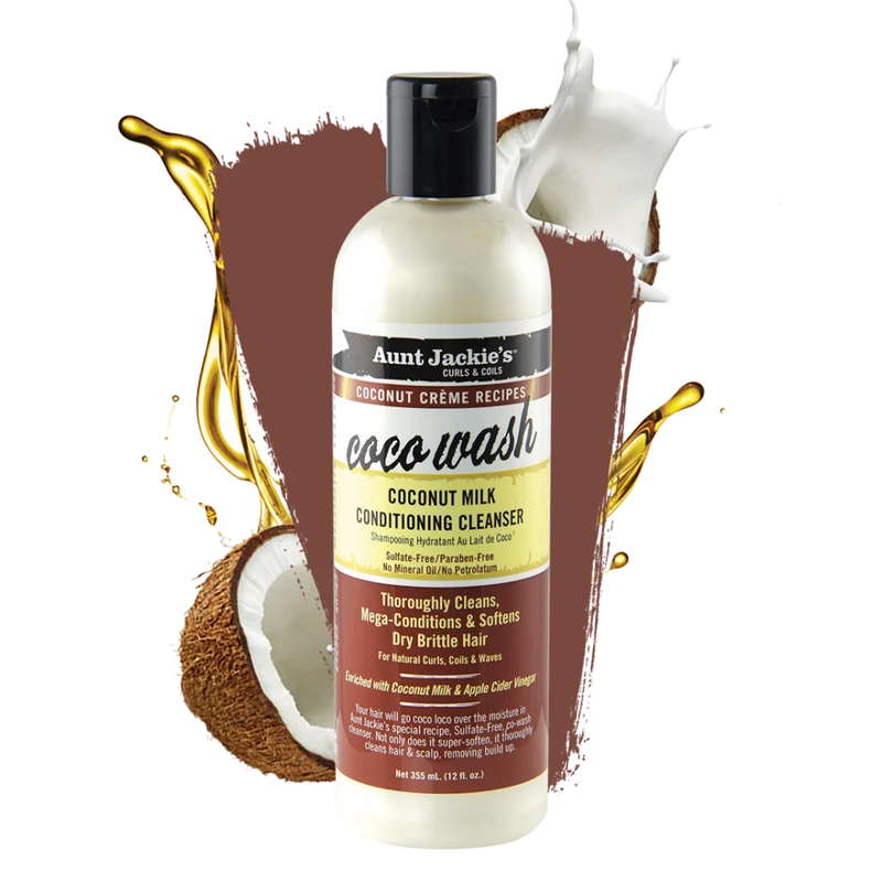 AUNT JACKIE'S COCONUT BUTTER ≡ Shampooing "Coco Wash"