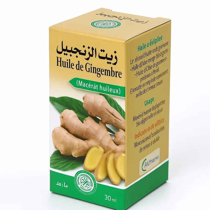 Huile de Gingembre 30ml – Fortifiante, Réparatrice & Régénérante