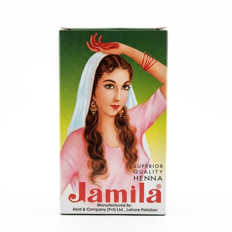 Henné Jamila 100g – Teinture Naturelle 100% Henné Pur | Coloration & Soin Capillaire