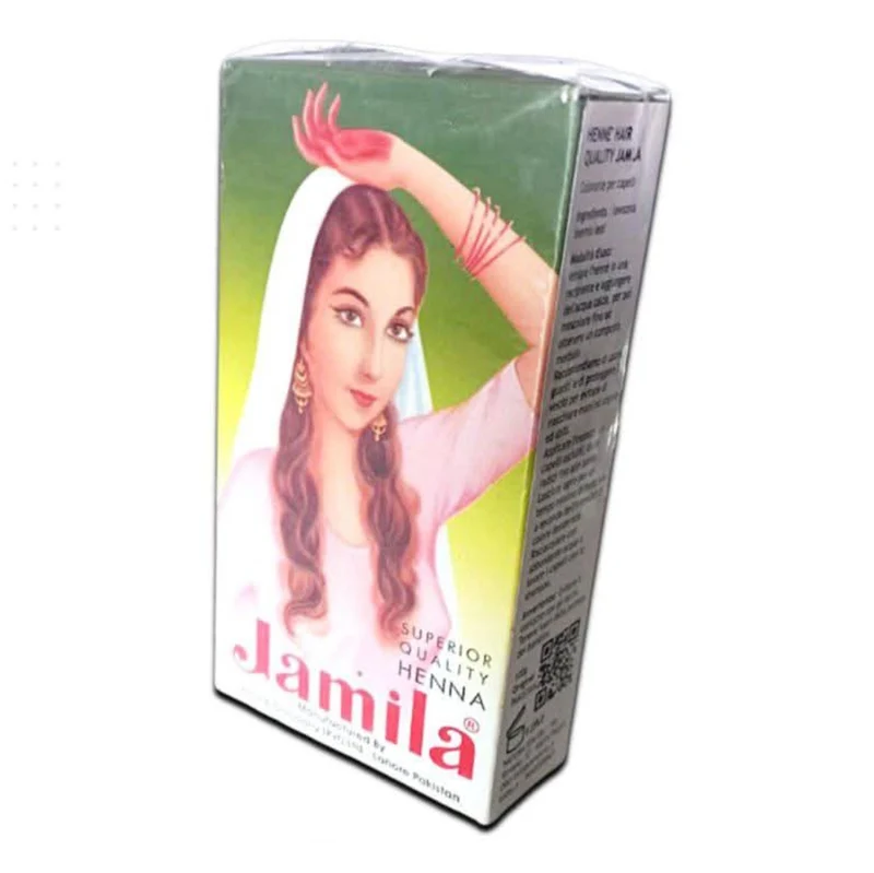 Henné Jamila 100g – Teinture Naturelle 100% Henné Pur | Coloration & Soin Capillaire