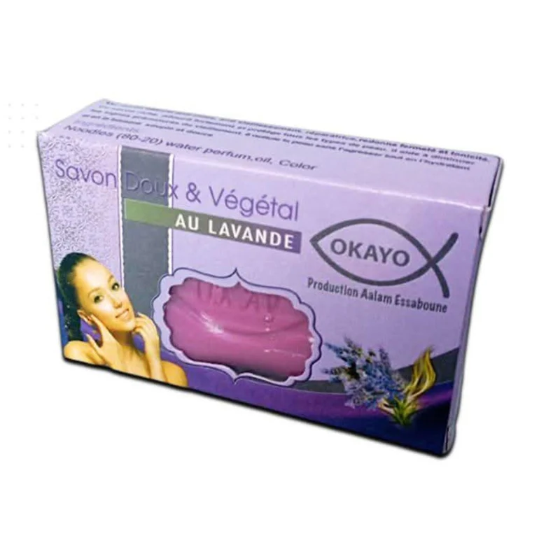 Savon Doux et Végétal à la Lavande 100g – Savon Naturel Apaisant & Relaxant