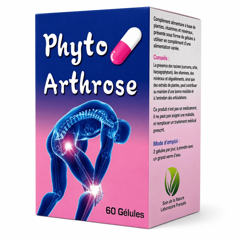 Phyto Mobilité 60 Gélules – Complément Alimentaire Formule Végétale | Format Pratique