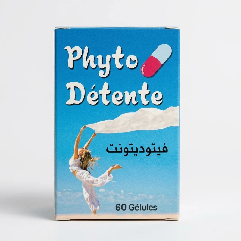 Phyto Relax 60 Gélules – Complément Alimentaire Formule Végétale | Routine Détente