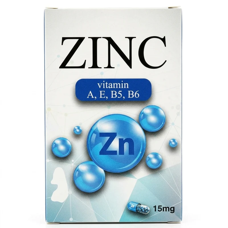 Zinc 30 Gélules – Complément Alimentaire Formule au Zinc | Format Pratique