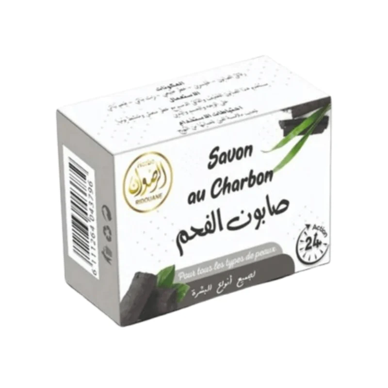 Savon au Charbon 100g – Nettoyage Profond & Purification | Tous Types de Peau