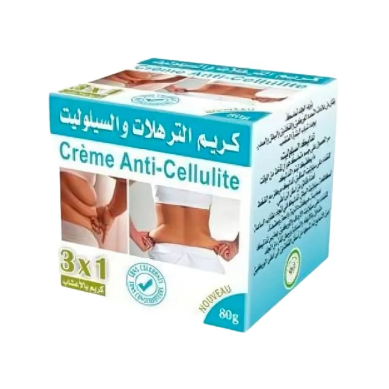 Crème Anti-Cellulite 80g – raffermit et lisse la peau