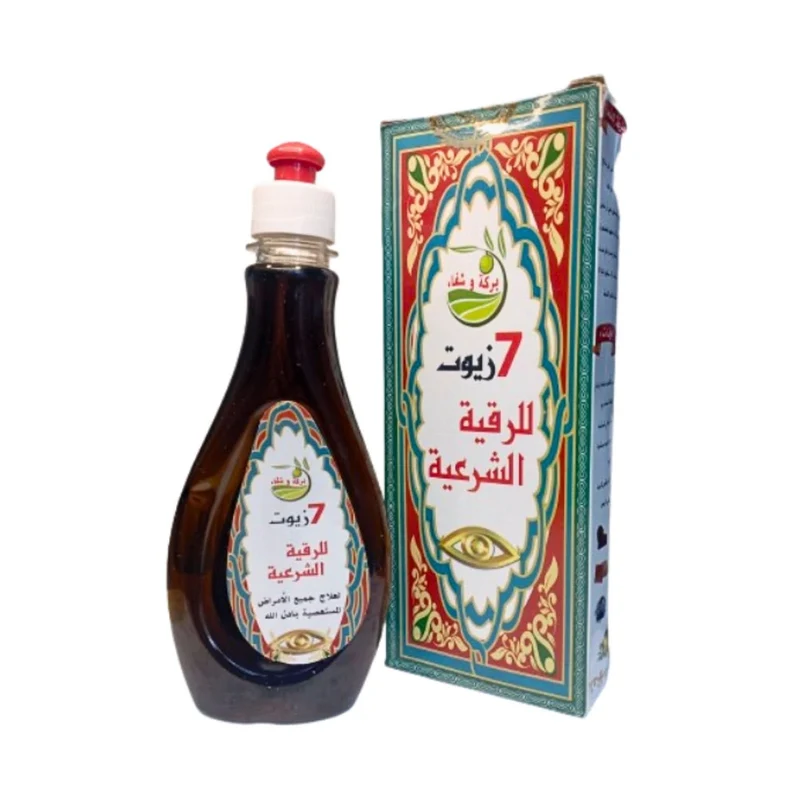 Huile de Protection Spirituelle – Mélange de 7 Huiles | Purification