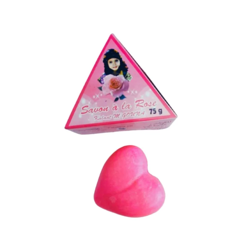 Savon de Rose 75 g | Huile Essentielle de Rose – Formule Naturelle