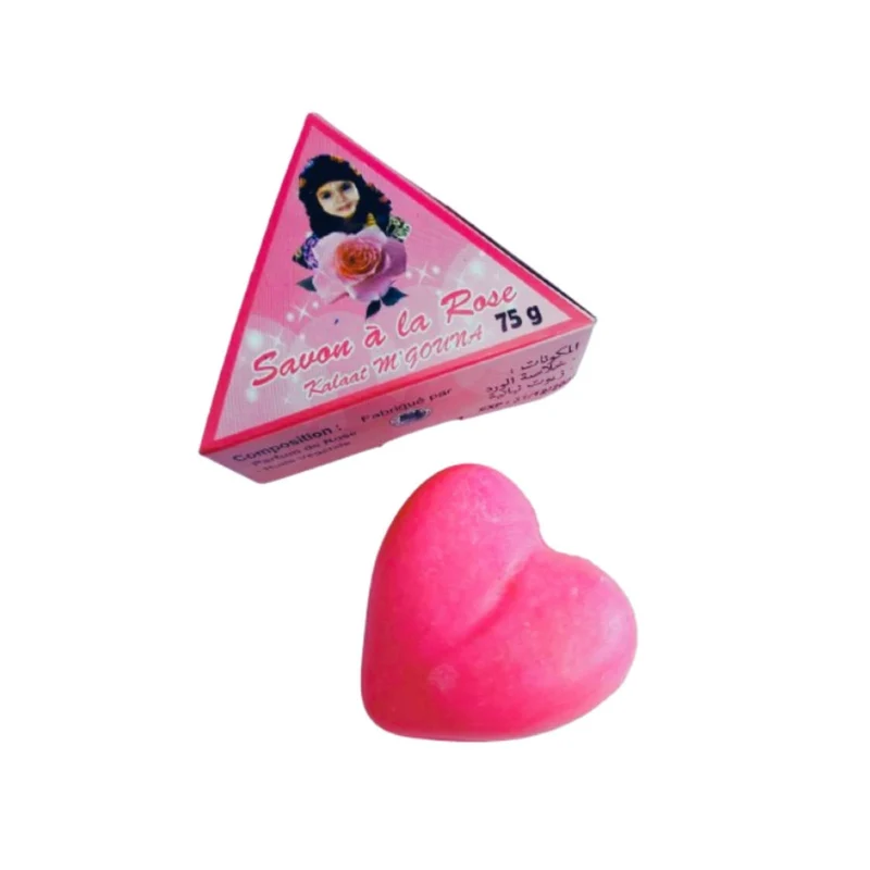 Savon de Rose 75 g | Huile Essentielle de Rose – Formule Naturelle