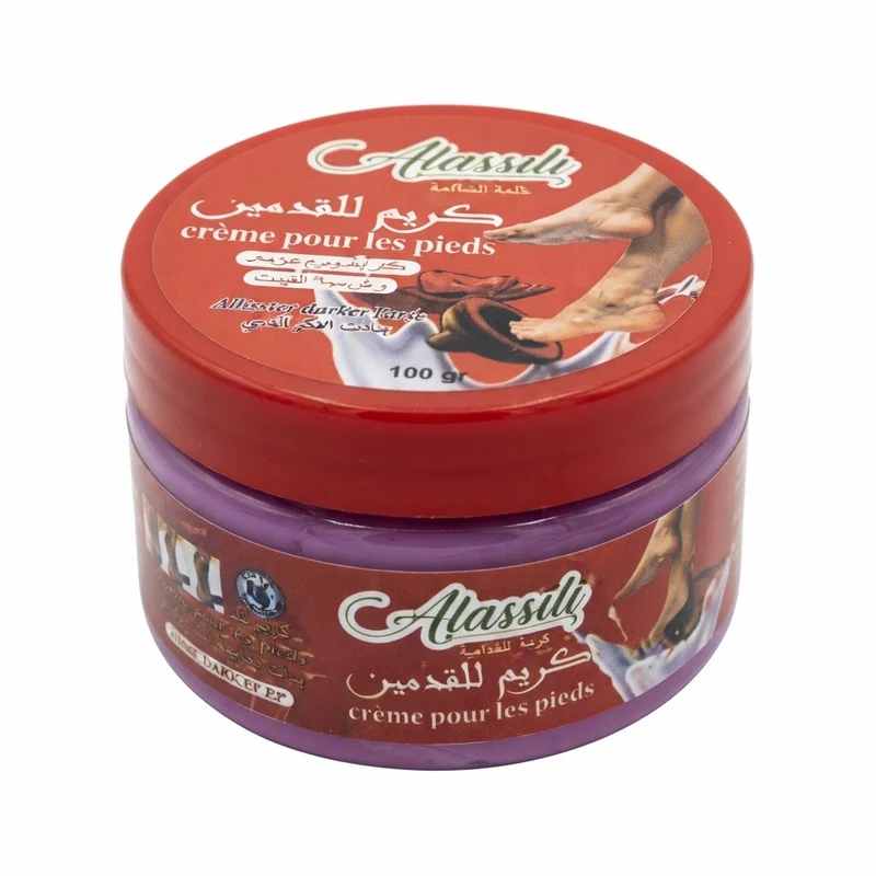 Crème Pieds El Assil à l'Aker Fassi 100g | Hydratation et Confort – Usage Externe
