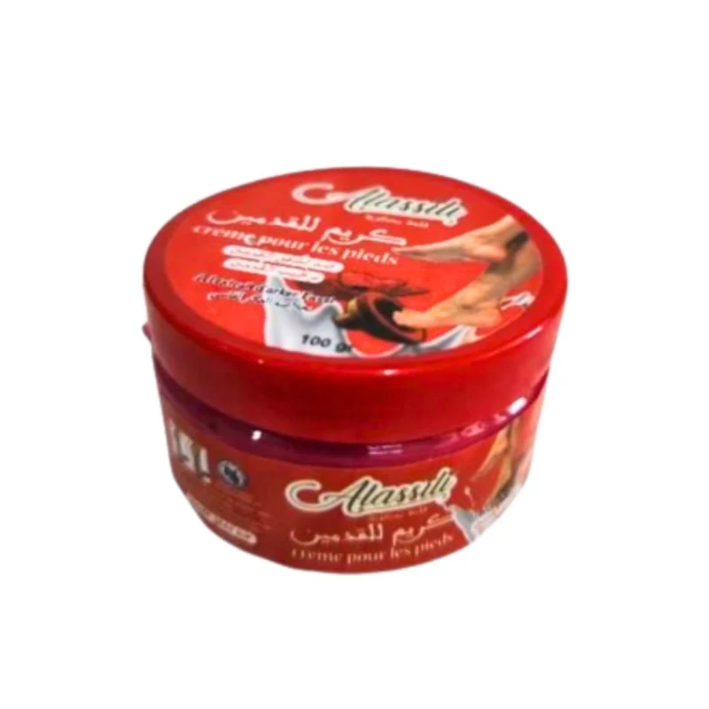 Crème Pieds El Assil à l'Aker Fassi 100g | Hydratation et Confort – Usage Externe