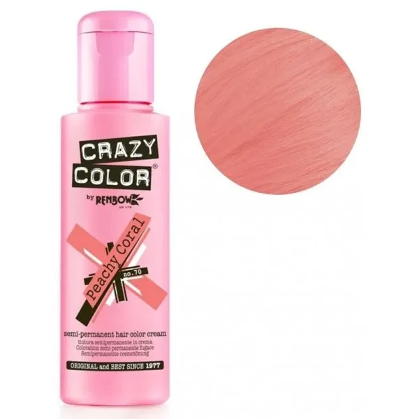 CRAZY COLOR ≡ Peachy Coral N°70