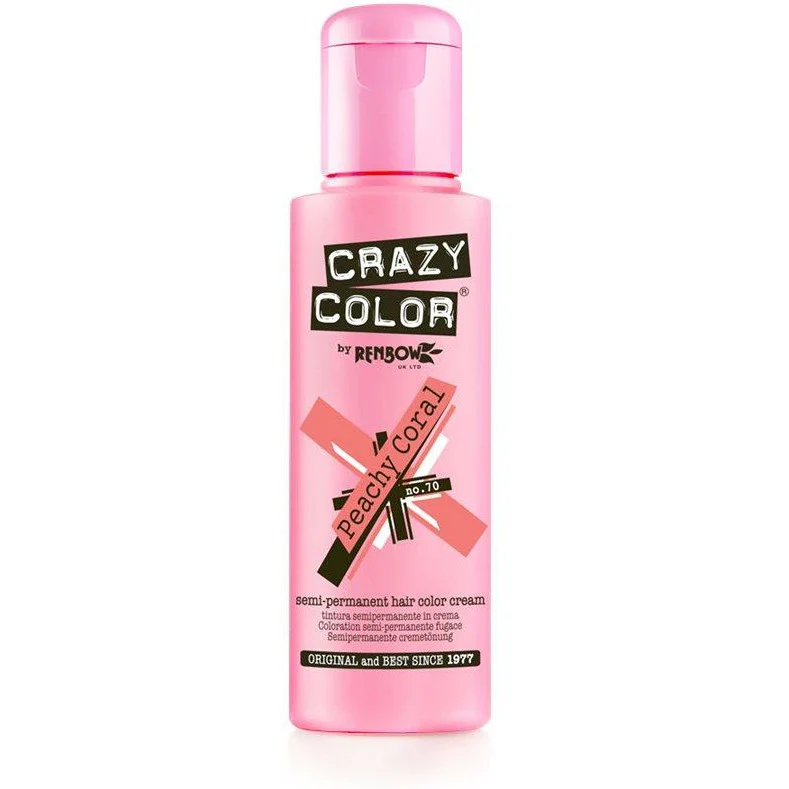 CRAZY COLOR ≡ Peachy Coral N°70