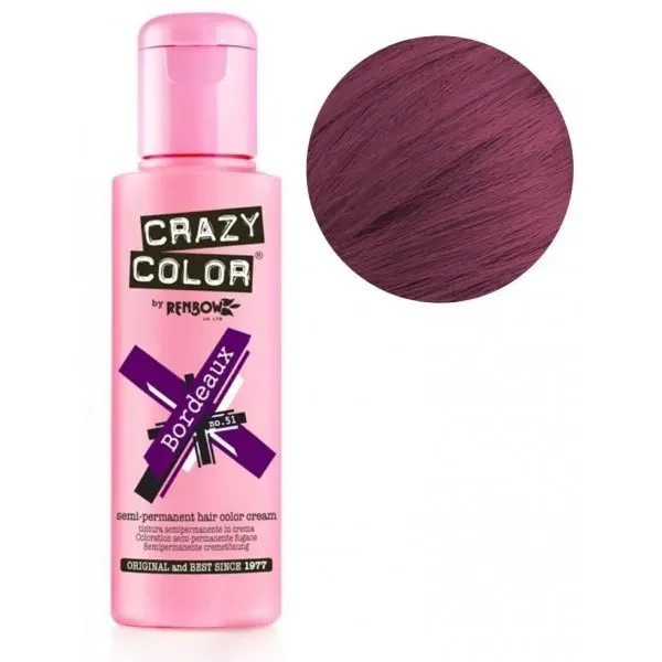 CRAZY COLOR ≡ Bordeaux N°51